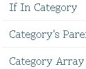 Category Template Tags.