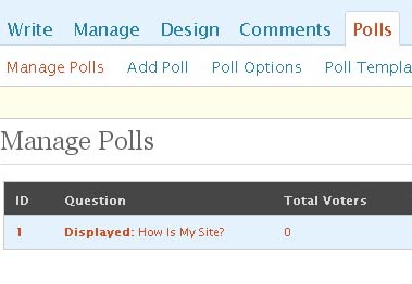  WP-Polls Опросы WordPress Голосование WordPress